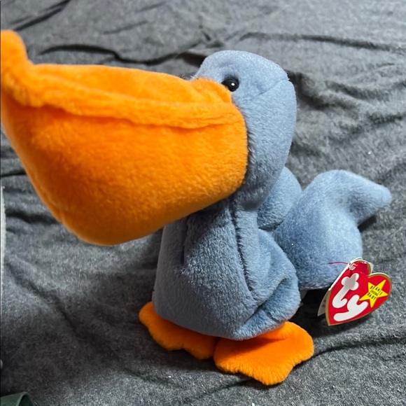 Ty Other - Ty Beanie Baby Pelican Plush Toy rare
